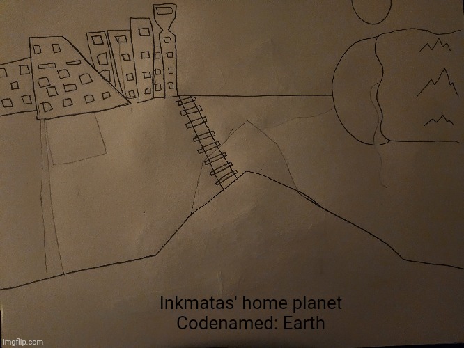 Inkmatas' home planet
Codenamed: Earth | made w/ Imgflip meme maker