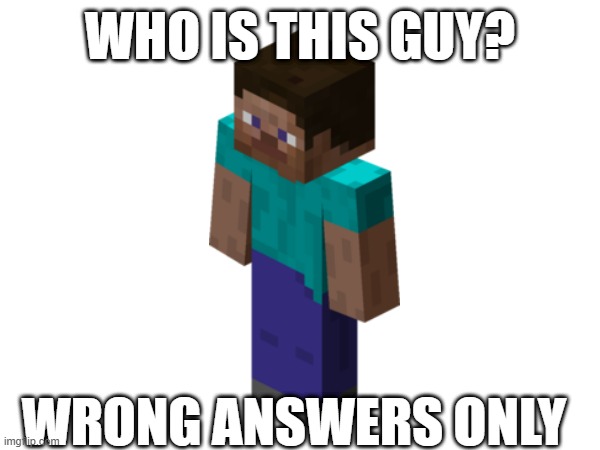 Wrong answers only #2 | WHO IS THIS GUY? WRONG ANSWERS ONLY | image tagged in fun | made w/ Imgflip meme maker