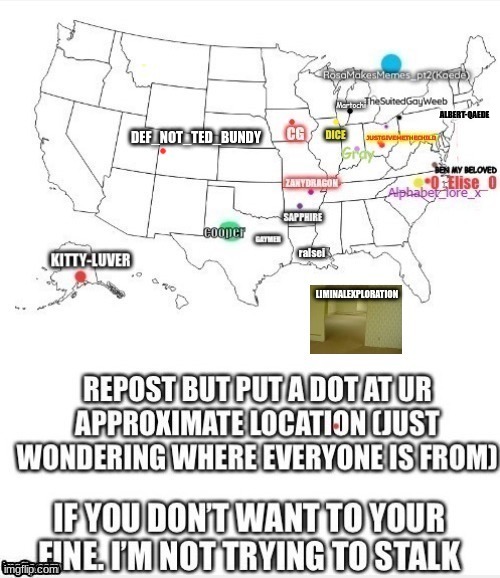 Repost but put a dot at your approximate location | ALBERT-QAEDE | made w/ Imgflip meme maker
