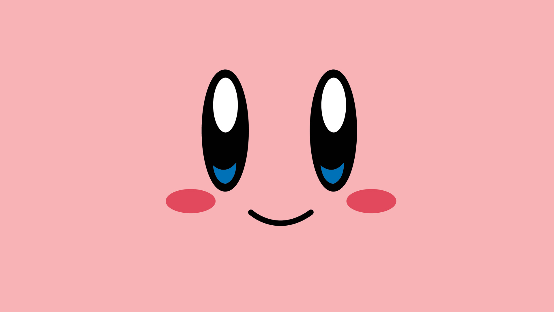 Kirby stare Blank Meme Template