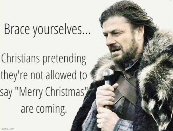 Merry Christmas, PoliticsTOO. And Happy Holidays, because the two aren’t exclusive of one another and never have been | image tagged in war on christmas,christmas,merry christmas,happy holidays,conservative logic | made w/ Imgflip meme maker
