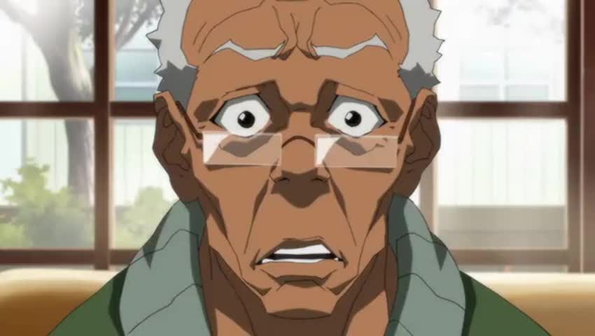 High Quality Boondocks Blank Meme Template