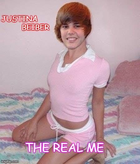 Justina beiber new cd coming out late 2014 | THE REAL ME JUSTINA              BEIBER | image tagged in justin beiber,memes,funny,babes,fails,reactions | made w/ Imgflip meme maker