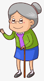 High Quality grand mom Blank Meme Template