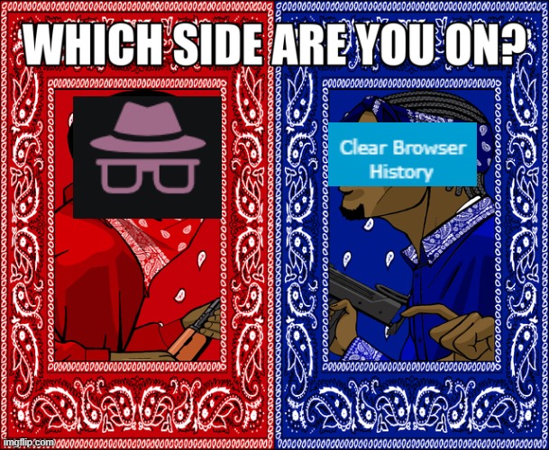 Which side are you on? | image tagged in which side are you on | made w/ Imgflip meme maker