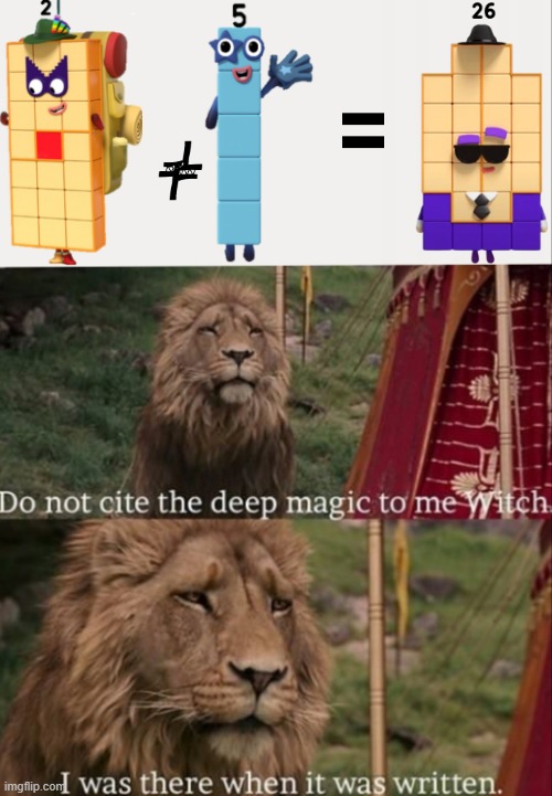 I don't have any title ideas | image tagged in i was there when it was written with blank,numberblocks,numberblock 21,numberblock 5,numberblock 26,alphabet lore | made w/ Imgflip meme maker