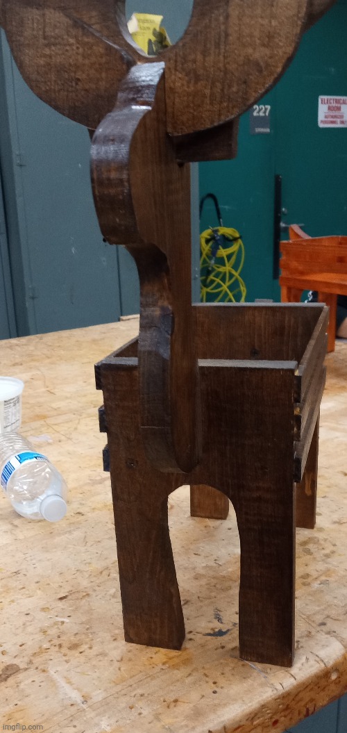 Made a reindeer | made w/ Imgflip meme maker