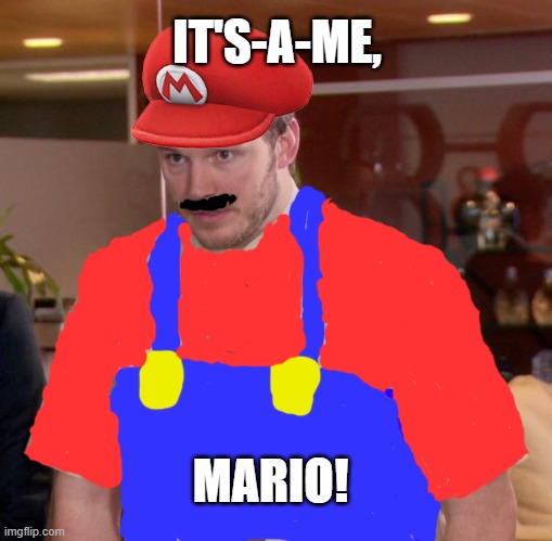 Afraid to ask Mario. | IT'S-A-ME, MARIO! | image tagged in memes,afraid to ask andy,super mario | made w/ Imgflip meme maker