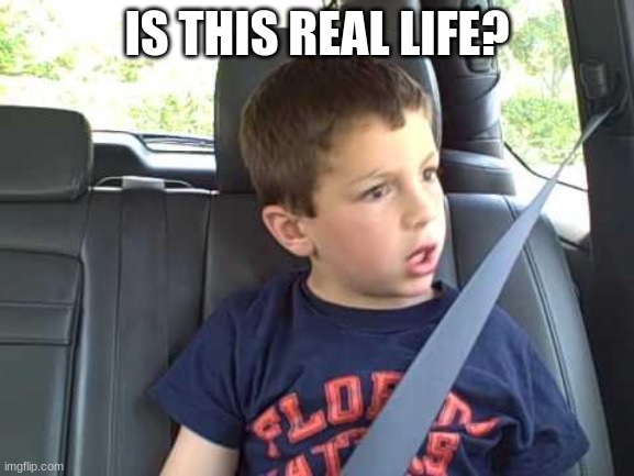 David After Dentist - Is This Real Life | IS THIS REAL LIFE? | image tagged in david after dentist - is this real life | made w/ Imgflip meme maker