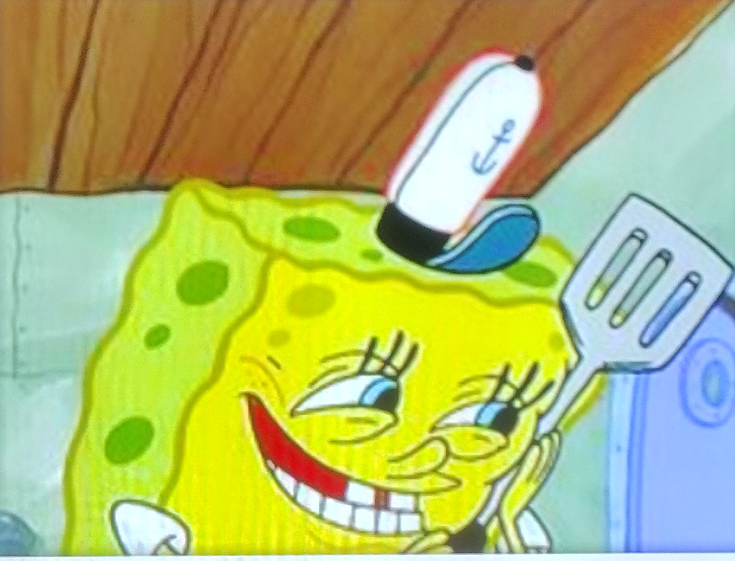 dont be sus spongebob Blank Meme Template