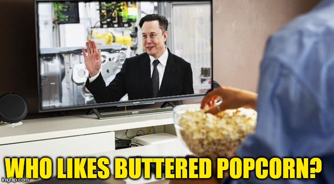 WHO LIKES BUTTERED POPCORN? | made w/ Imgflip meme maker