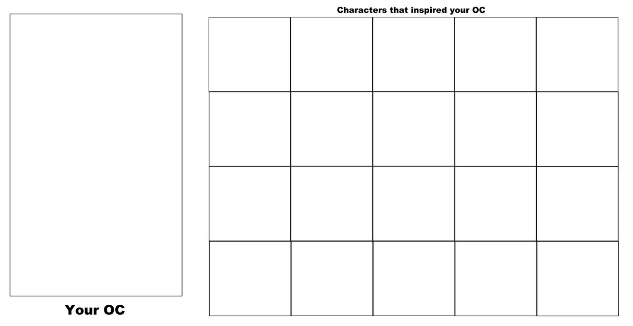 High Quality Inspires Character Blank Meme Template