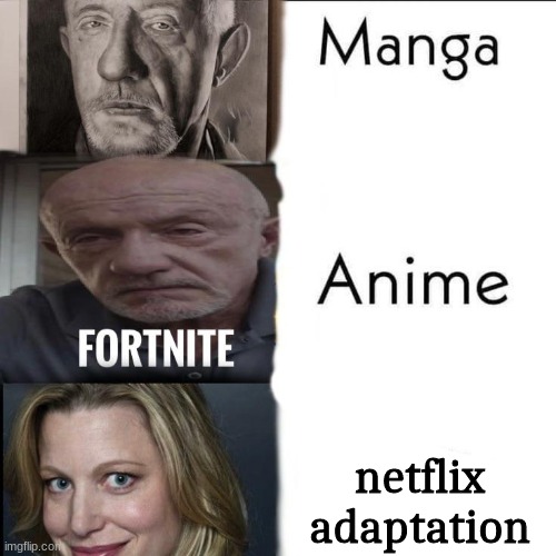 netflix adaptation | made w/ Imgflip meme maker
