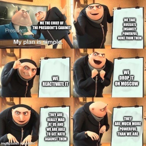 Extended gru's plan Meme Generator