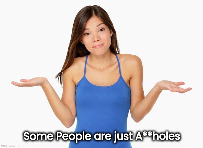 Some People are just A**holes | made w/ Imgflip meme maker