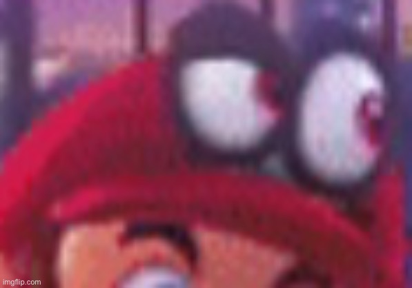 Cappy eyebrow | image tagged in cappy eyebrow | made w/ Imgflip meme maker