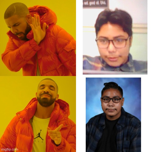 Josesito | image tagged in memes,drake hotline bling | made w/ Imgflip meme maker