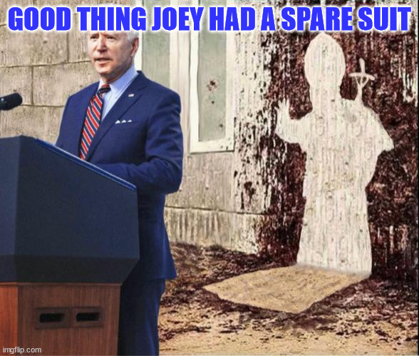 GOOD THING JOEY HAD A SPARE SUIT | made w/ Imgflip meme maker
