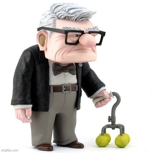 Carl Fredricksen | image tagged in carl fredricksen | made w/ Imgflip meme maker