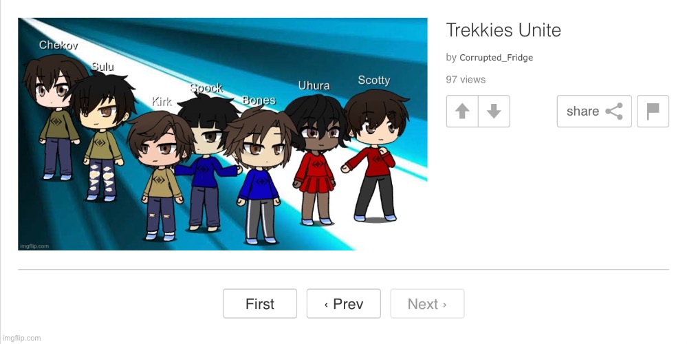 I present to you, the first image ever posted on this stream. | made w/ Imgflip meme maker