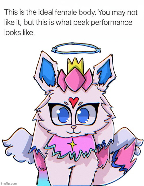 image tagged in ideal female body,royal sylceon drawn by bluehonubluehonubluehonubluehonu | made w/ Imgflip meme maker