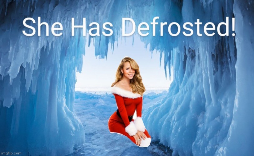 She's Getting Stronger! | image tagged in mariah carey,christmas,memes | made w/ Imgflip meme maker