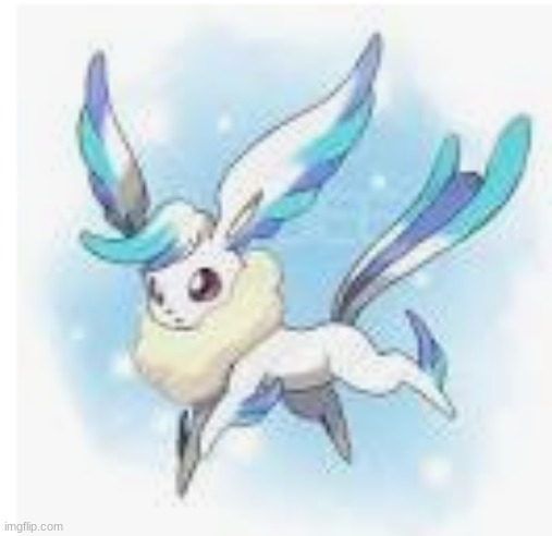 does anybody like this? | image tagged in flying type eeveelution | made w/ Imgflip meme maker