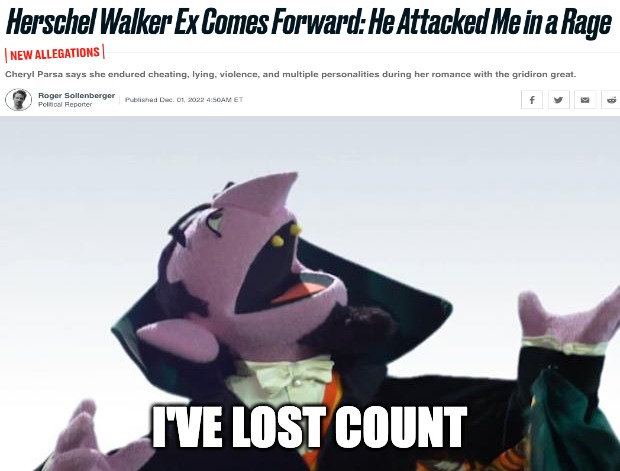 The Count | I'VE LOST COUNT | image tagged in the count | made w/ Imgflip meme maker