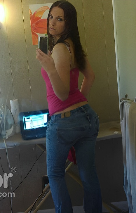 Jenn's Big Booty in Jeans Blank Meme Template