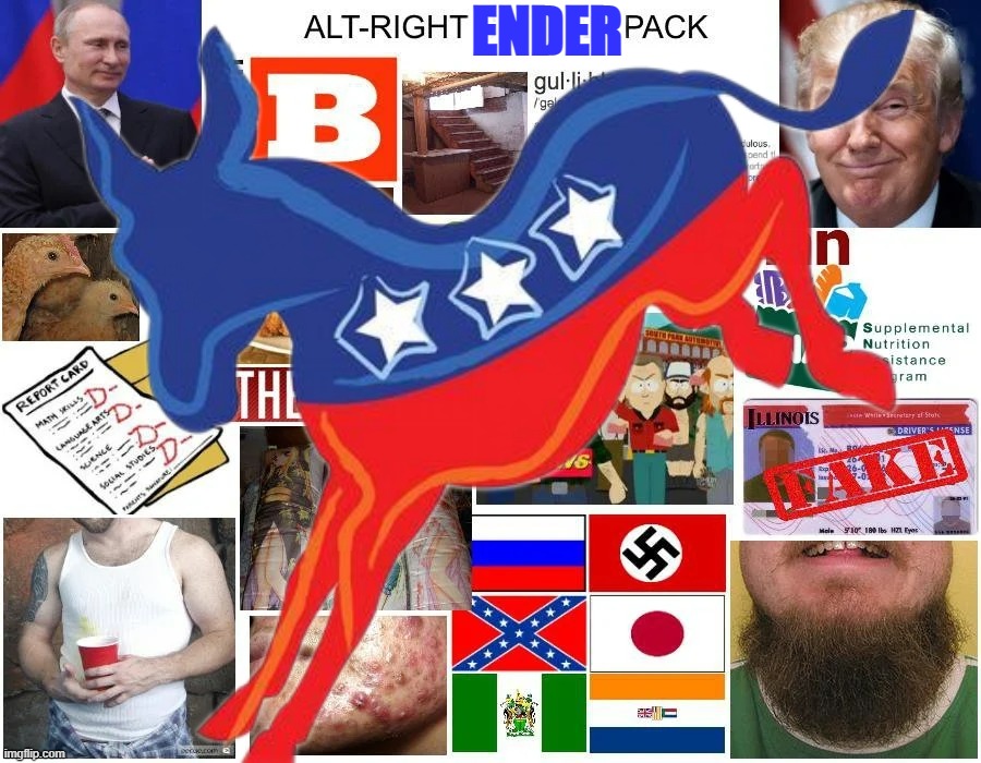 High Quality Alt-Right Ender Pack Blank Meme Template