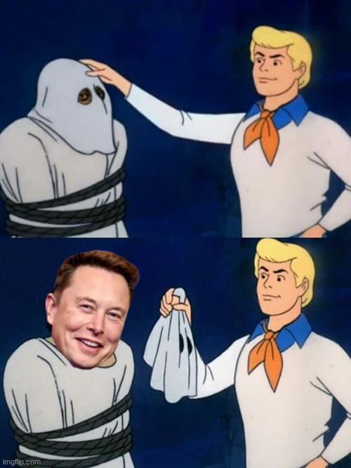 ... | image tagged in scooby doo mask reveal | made w/ Imgflip meme maker