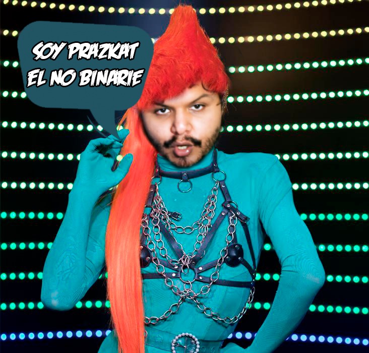 Prazkat el no binario Blank Meme Template