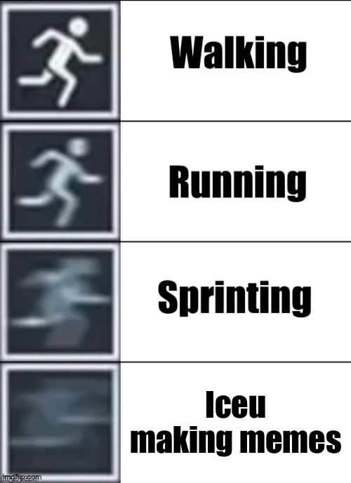 Very Fast | Iceu making memes | image tagged in very fast,iceu | made w/ Imgflip meme maker