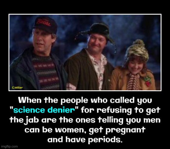 Oh the irony! | image tagged in cousin eddie,covid-19,vaccines,politics | made w/ Imgflip meme maker