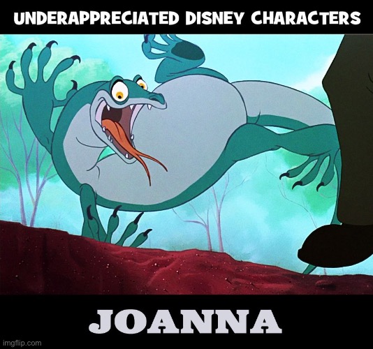 image tagged in joanna,goanna,rescuers down under | made w/ Imgflip meme maker