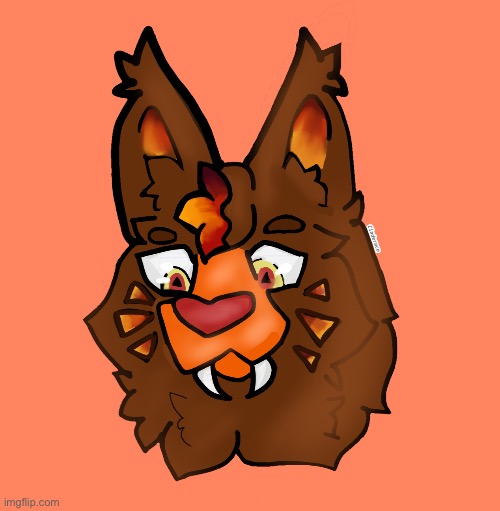 Gift for Magma! (I worked hard on this and I’m actually quite proud of myself) | image tagged in magma,art | made w/ Imgflip meme maker