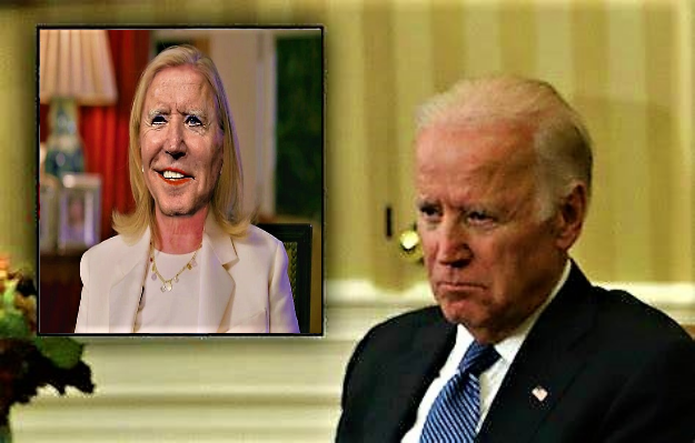 Biden the trans president Blank Meme Template