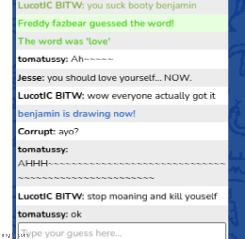 "stop moaning and k-wodr" | made w/ Imgflip meme maker