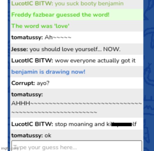 repost but i bleeped out the k-wodr just incase | made w/ Imgflip meme maker