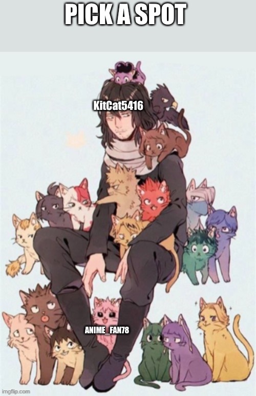 ANIME_FAN78 | image tagged in mha,mina,repost,cats | made w/ Imgflip meme maker