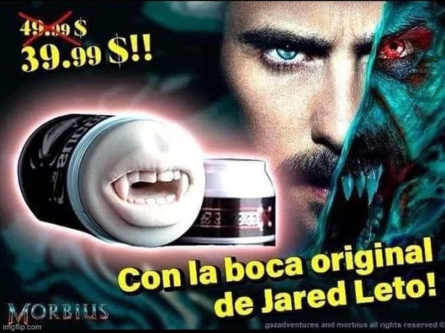 morbussy | made w/ Imgflip meme maker