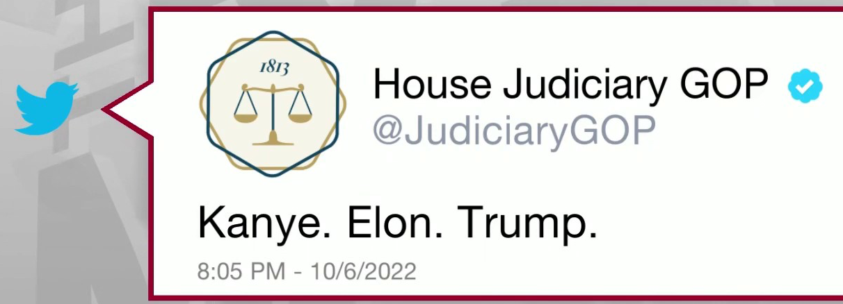 High Quality House Judiciary GOP Kanye Elon Trump Blank Meme Template