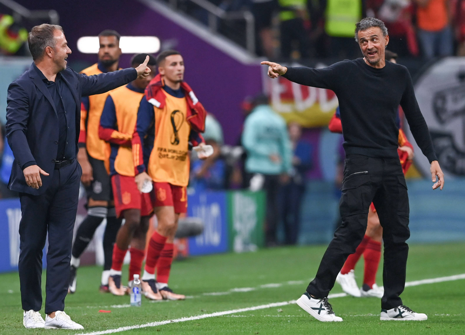 High Quality HansiFlickLuisEnrique Blank Meme Template