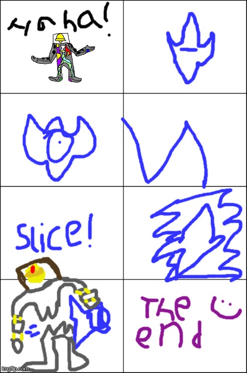 Alternative reality where John beats beldum | image tagged in eight panel rage comic maker | made w/ Imgflip meme maker