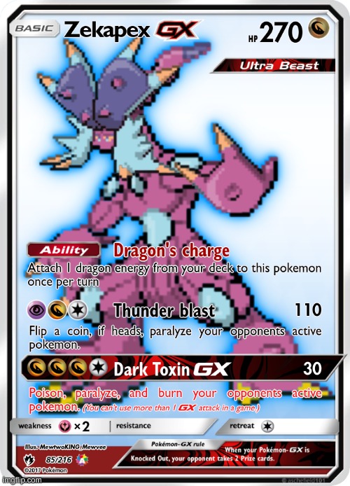 Custom card | image tagged in custom cards,pokemon,lost thunder | made w/ Imgflip meme maker