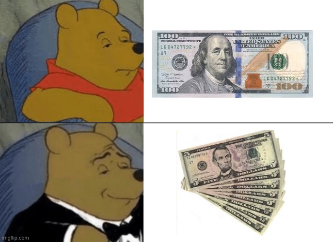 Tuxedo Winnie The Pooh Meme | image tagged in memes,tuxedo winnie the pooh | made w/ Imgflip meme maker