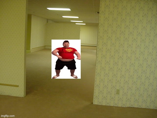 RUN | image tagged in the backrooms | made w/ Imgflip meme maker