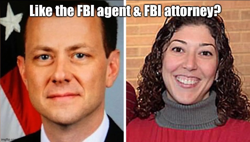 Like the FBI agent & FBI attorney? | made w/ Imgflip meme maker