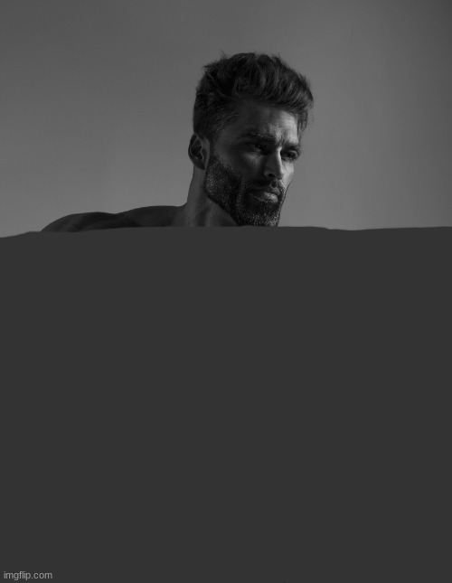 Giga Chad | image tagged in giga chad | made w/ Imgflip meme maker