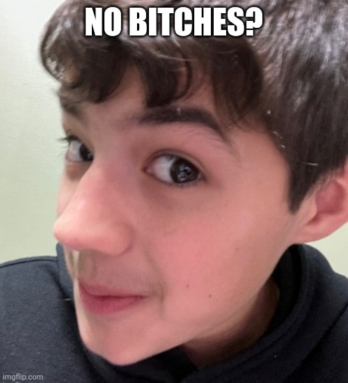 NO BITCHES? | image tagged in mr bean peeking | made w/ Imgflip meme maker